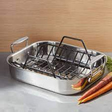 Load image into Gallery viewer, All-Clad Roasting Pan with Rack