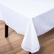 Load image into Gallery viewer, Harman Hemstitch Tablecloth 60&quot; x 90&quot;
