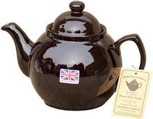 Load image into Gallery viewer, Adderly Ceramics Brown Betty Teapot
