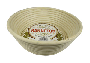 Banneton Angled Round Basket