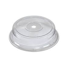 10 inch deluxe microwave plate cover keeps microwave clean.