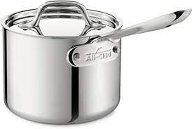 All-Clad d5 Polished Sauce Pan with Lid