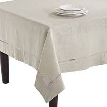 Load image into Gallery viewer, Harman Hemstitch Tablecloth 52&quot; x 70&quot;
